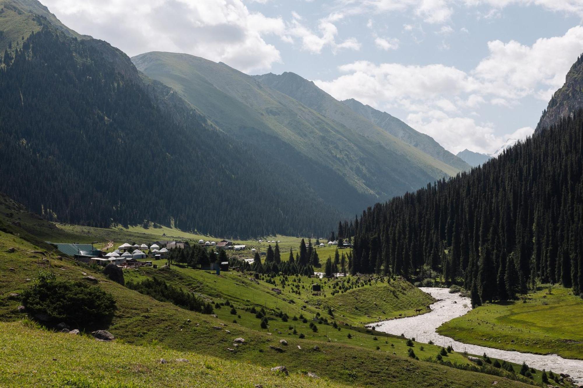 Hotel Eco Yurt Camp Arashan Teploklyuchenka Zewnętrze zdjęcie