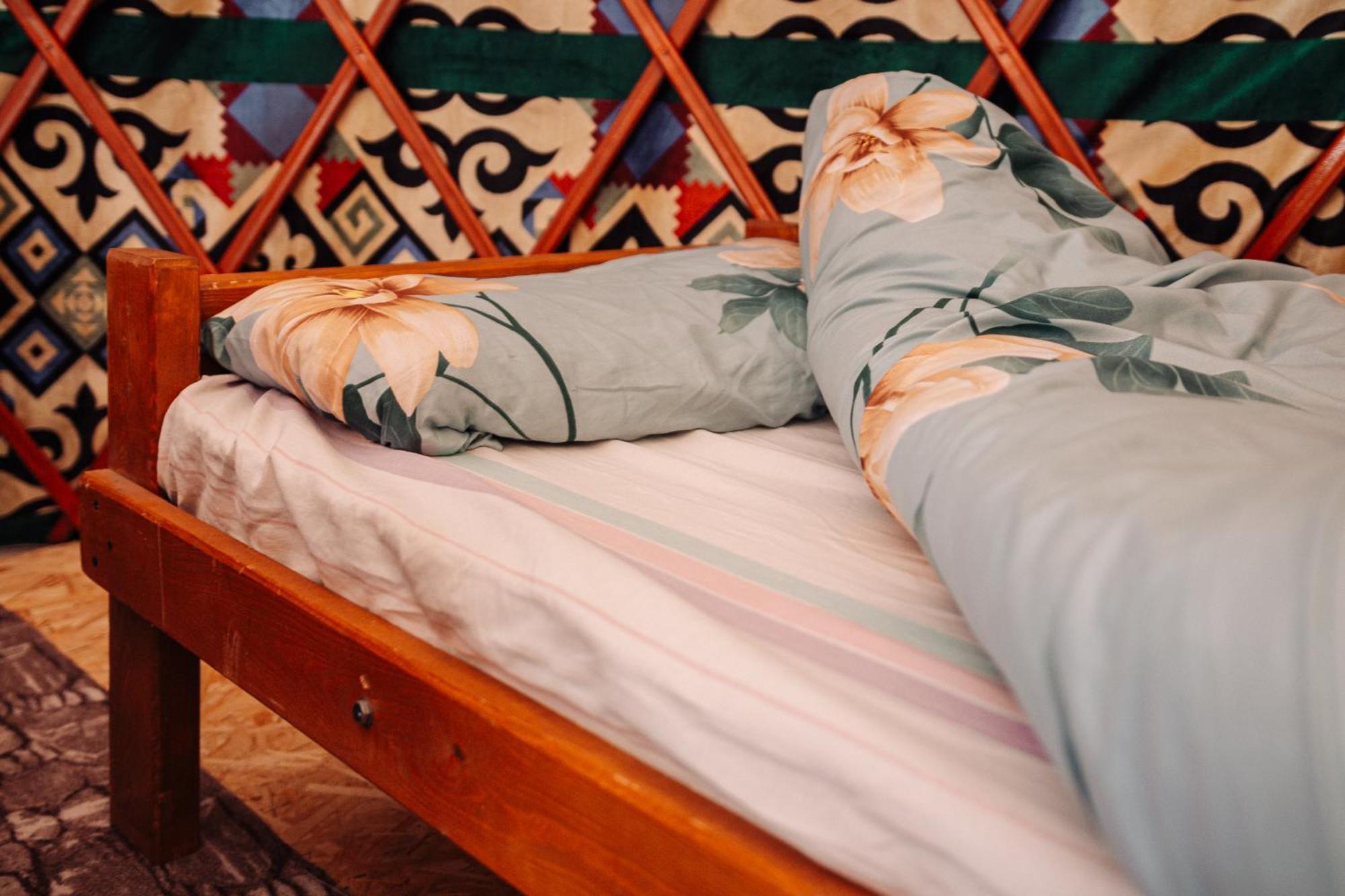 Hotel Eco Yurt Camp Arashan Teploklyuchenka Zewnętrze zdjęcie
