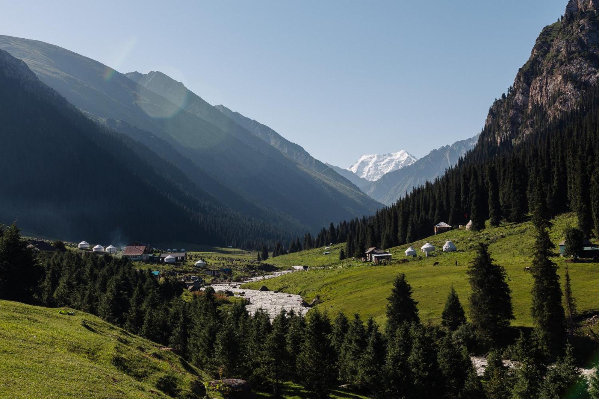 Hotel Eco Yurt Camp Arashan Teploklyuchenka Zewnętrze zdjęcie