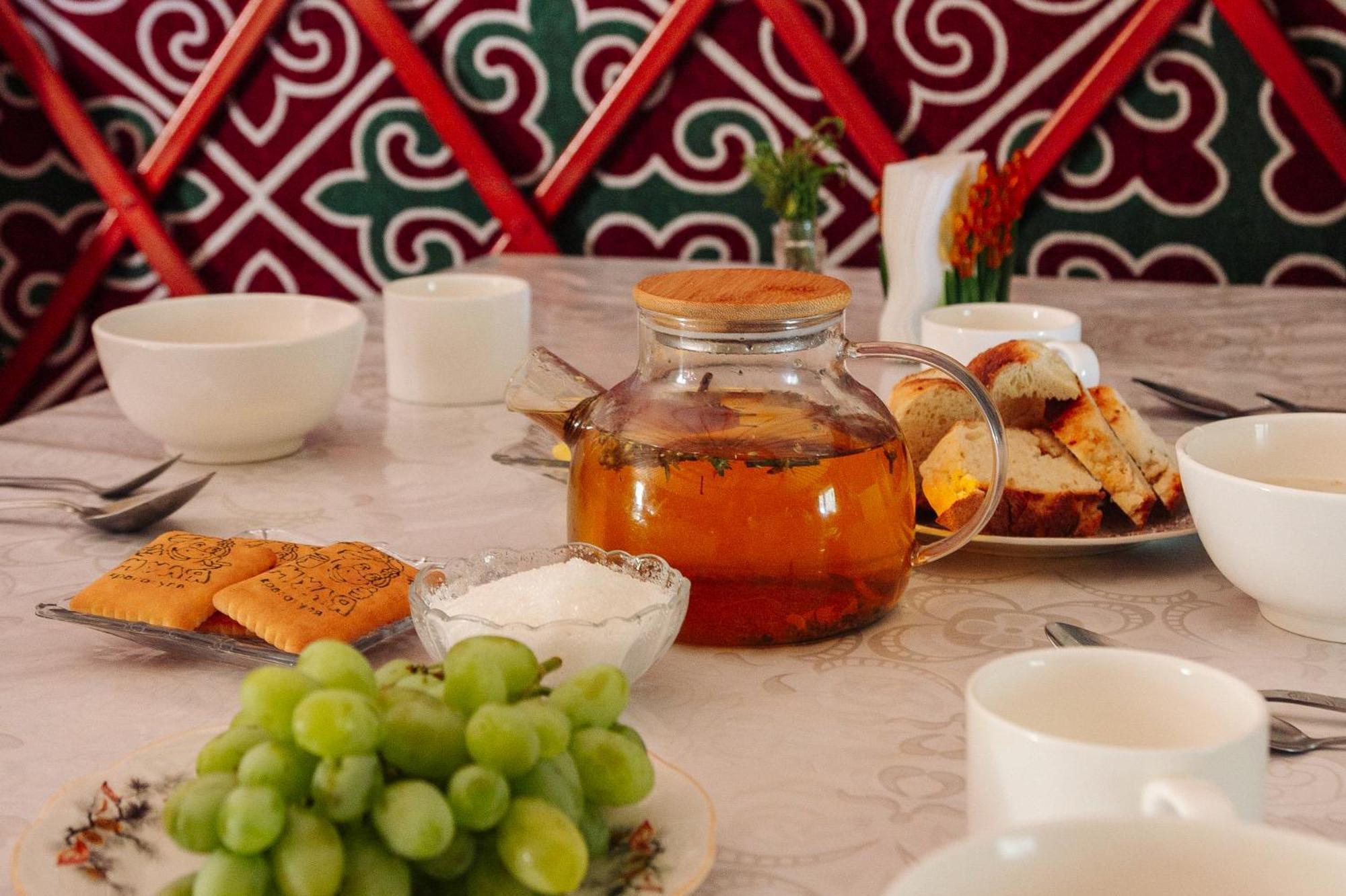 Hotel Eco Yurt Camp Arashan Teploklyuchenka Zewnętrze zdjęcie
