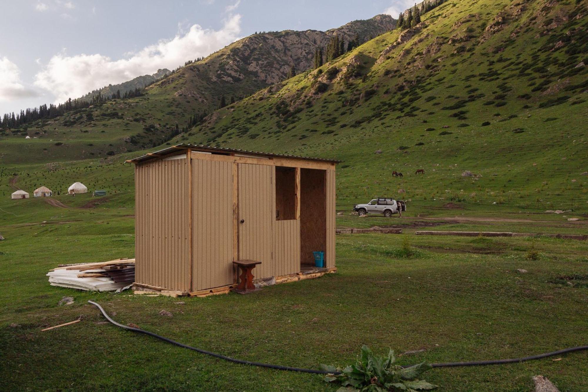 Hotel Eco Yurt Camp Arashan Teploklyuchenka Zewnętrze zdjęcie