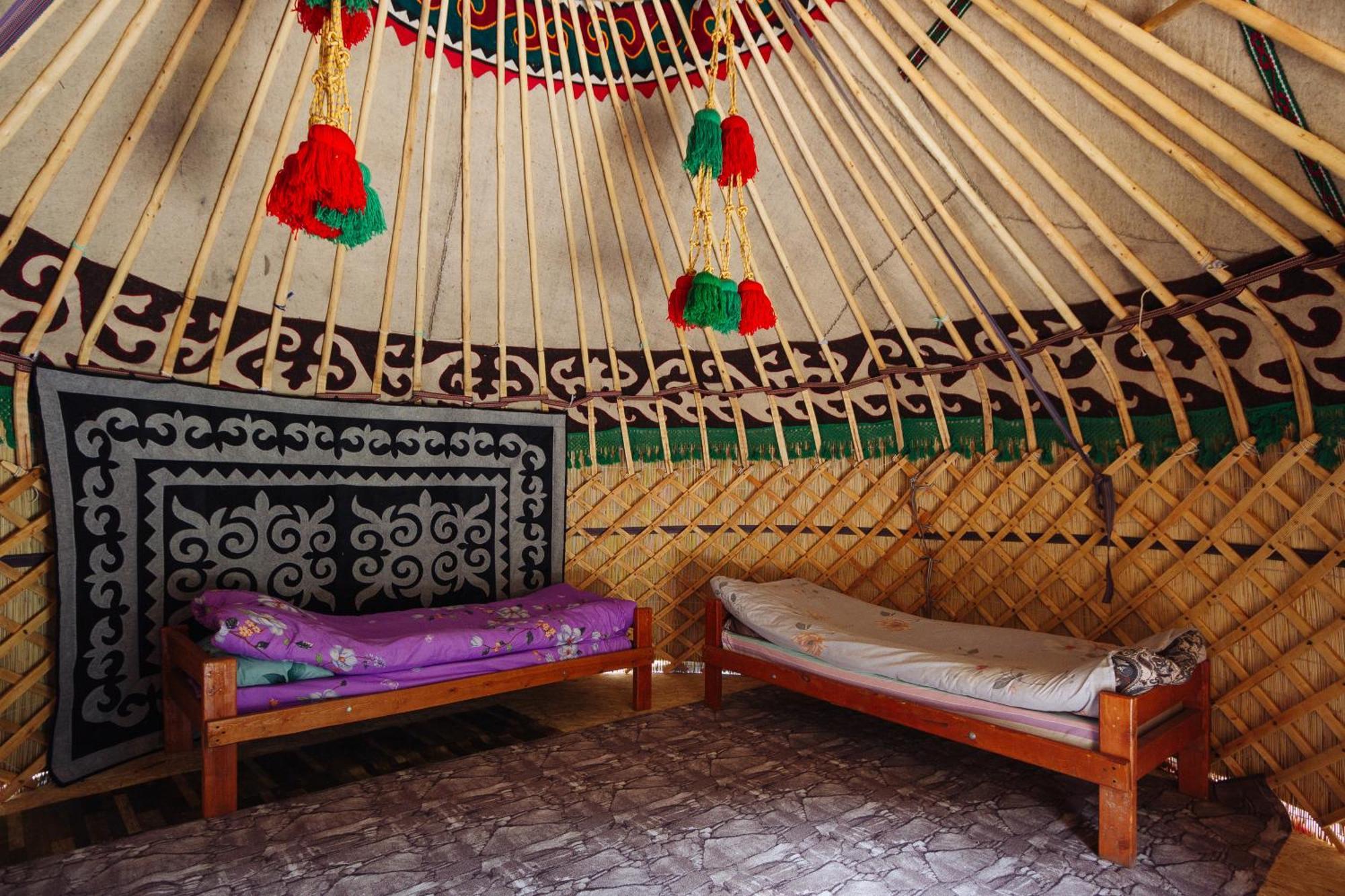 Hotel Eco Yurt Camp Arashan Teploklyuchenka Zewnętrze zdjęcie