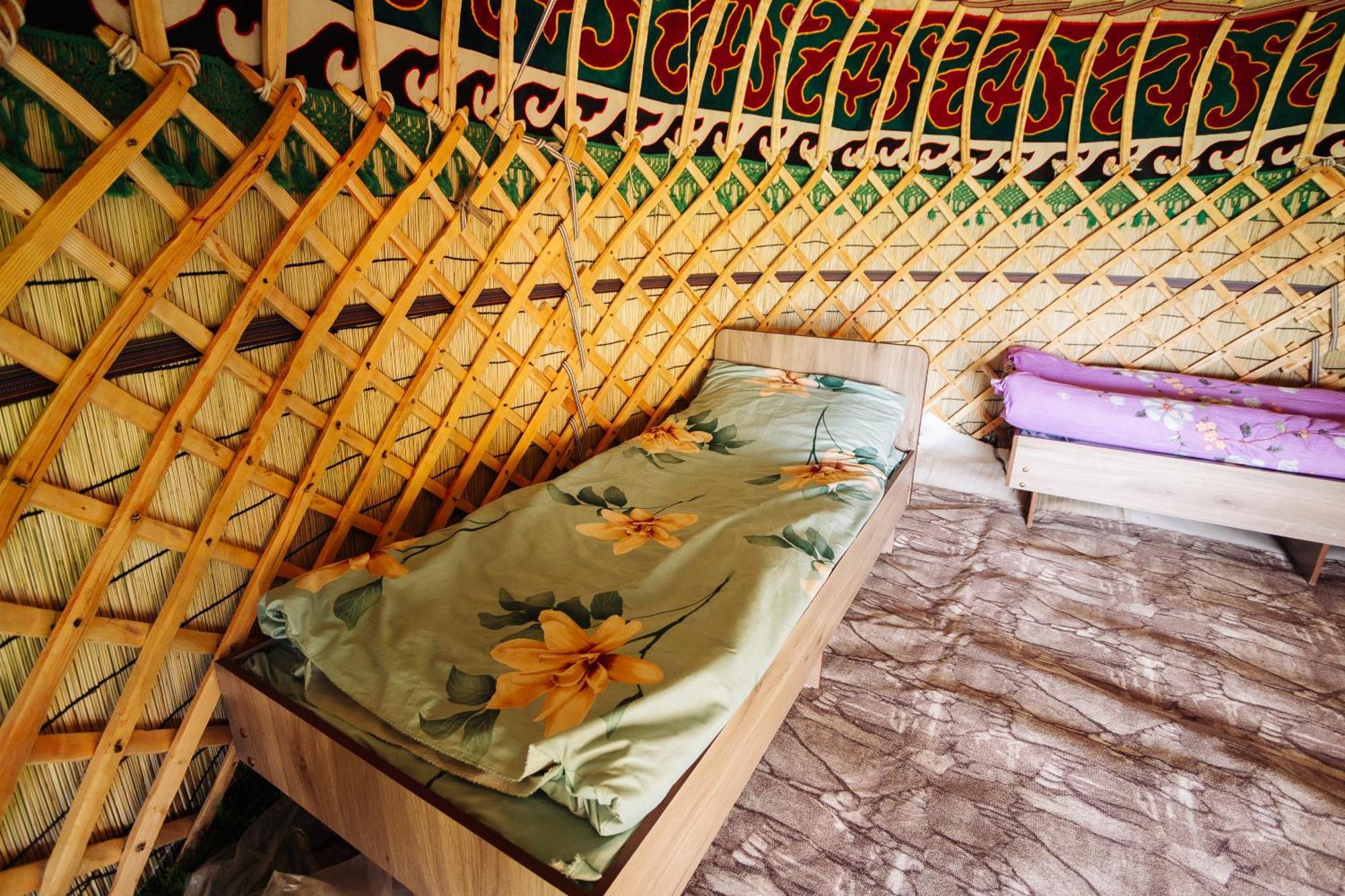 Hotel Eco Yurt Camp Arashan Teploklyuchenka Zewnętrze zdjęcie