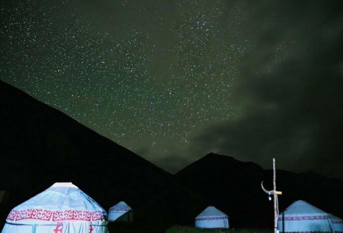 Hotel Eco Yurt Camp Arashan Teploklyuchenka Zewnętrze zdjęcie